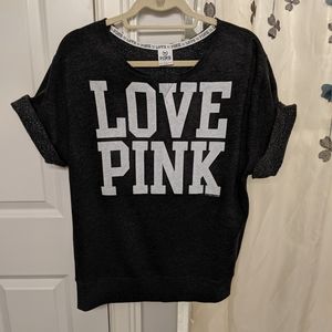 Loungy cut-sleeve sweatshirt